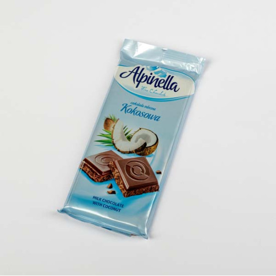 Σοκολάτα γάλακτος με καρύδα