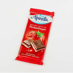 Σοκολάτα γάλακτος φράουλα