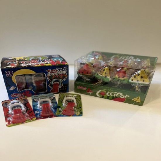 Γλειφιτζούρι γλώσσα και καρπούζι