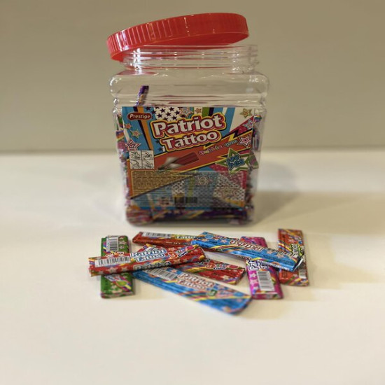 Τσίχλες τατουάζ 100τμχ Χ